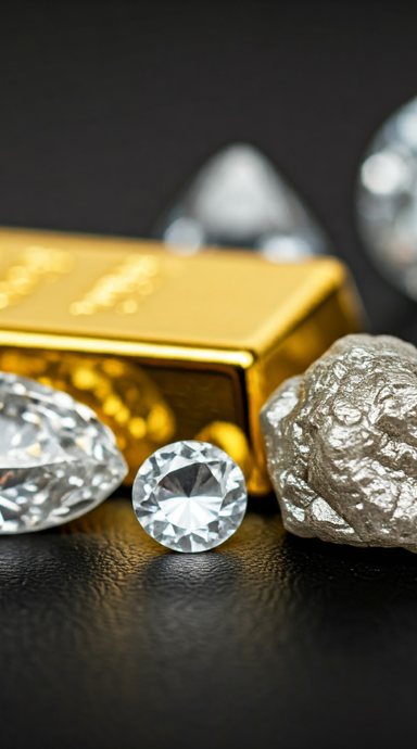 Comparing Gold and Diamonds