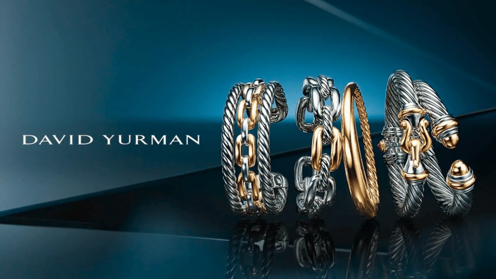 Sell David Yurman jewelry in Houston: Cable bracelet and Albion ring being authenticated