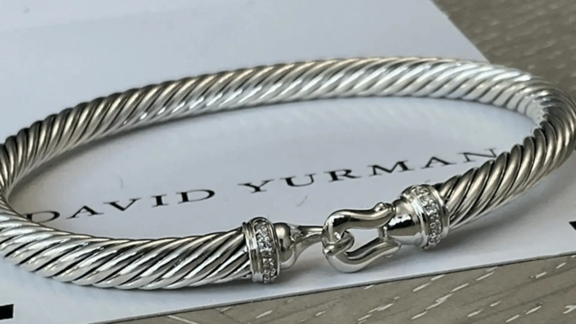 Sell used David Yurman jewelry in Houston: worn Cable and X pieces appraised as is