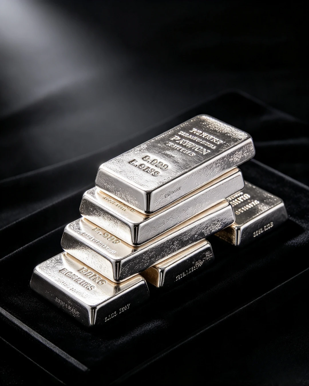 Silver Eagles vs silver bars: stacks of silver bullion coins and bars in Houston